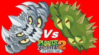 Plants vs. Zombies 2: It's About Time: Spikeweed Pvz2 And Spikerock Pvz2 Vs Zombies Pvz 2: Gameplay