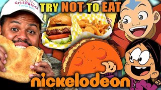 Try Not To Eat - Nickelodeon (Cactus Juice, Moon Bars, FatCakes) | People Vs. Fo