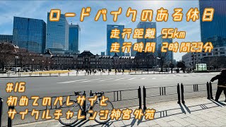 ロードバイクで東京駅・パレスサイクリングへ【走行距離55km】