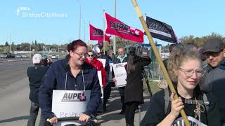 AUPE continues to fight back against the government’s Bill 9 - October 04 2019 - Laurice Alexander