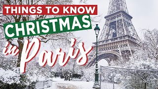 10 Things to KNOW about CHRISTMAS in Paris