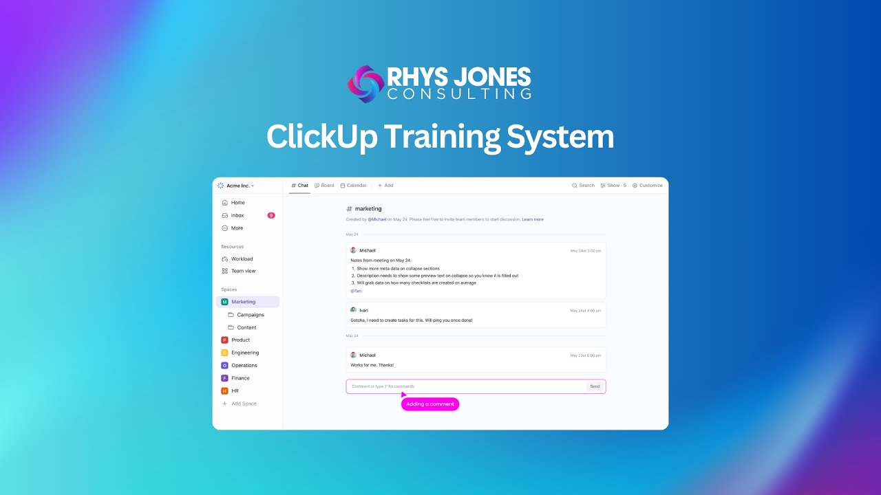 Clickup Training System Create Product Experts Youtube