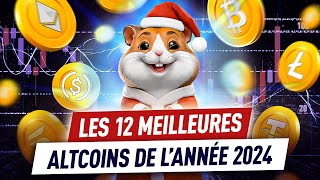 Évaluation des hamsters : Les 12 principales altcoins qui ont performé en 2024