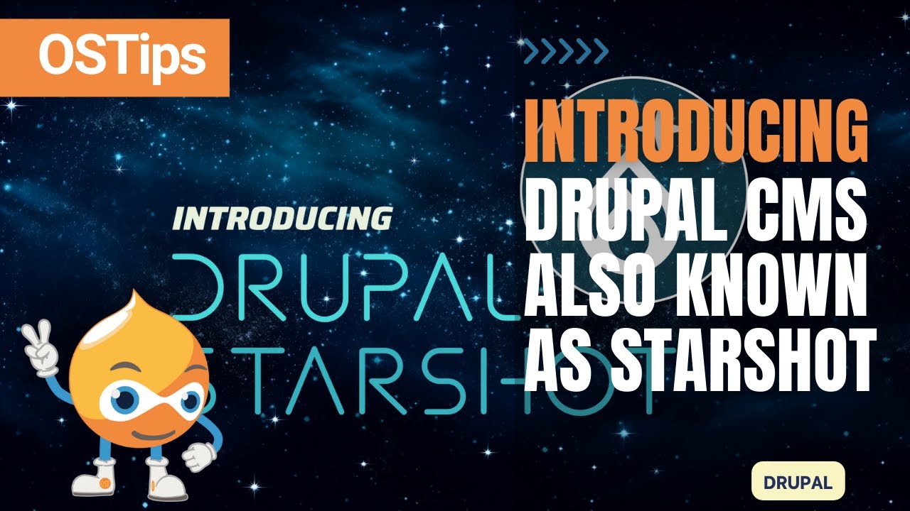 Introducing Drupal Cms Starshot Youtube