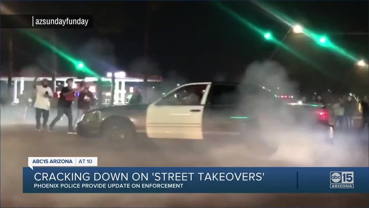 Cracking Down On Street Takeovers In The Valley - YouTube