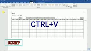 How to Copy & Paste Columns or Rows from Excel to Word