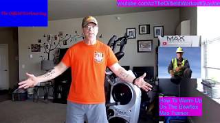 How To Warm Up Before Working Out On The Bowflex Max Trainer
