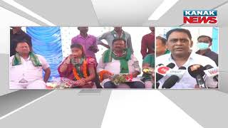 Naba Das Campaigns In Jharsuguda's Belpahar