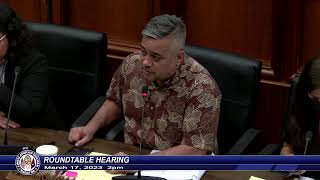 Roundtable Hearing Pt.2 - Senator Chris Barnett - March 17, 2023