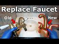 DIY: How to Replace and Install a Bathroom Sink Faucet