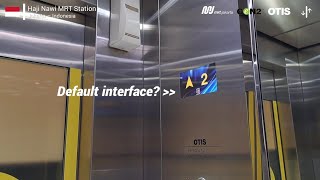 OTIS GeN2 Elevator - Haji Nawi MRT Station, Jakarta, ID (Platform)