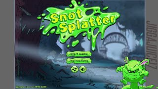 Snot Splatter Flash Game by Neopets (No Commentary)