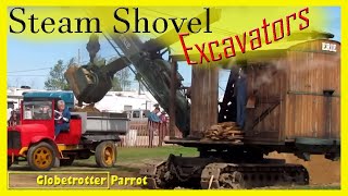 STEAM SHOVELS 2025 Last 10x Remaining in Service Steam Engine Excavators Heavy Machinery Live Action