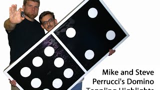 Mike and Steve's Domino Toppling Highlights