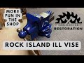 Rock Island Vise #restoration  #vise