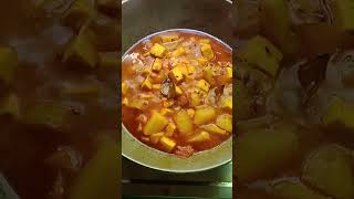 Aji lunch re panir curry                         #lunch #short #video #viral