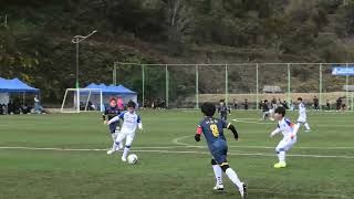 2024.11.09 산청군수배 전국 유소년 축구대회 (U9) 조별예선 2경기 포항헤이데이 VS 사천스포츠클럽 전반전