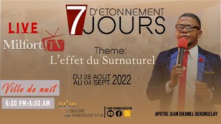 Veille de nuit | 5ème Soirée | 7jours | le résultat du Surnaturel Dieu de l'étonnement,etone-m