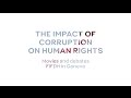 The Impact of Corruption on Human Rights | #fifdh17