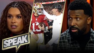 Is all the pressure on Brock Purdy, 49ers in Super Bowl LVIII? | NFL | SPEAK