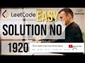 LEETCODE SOLUTION 1920 | Build Array from Permutation| Leetcode for BEGINNERS | EASY | Javascript