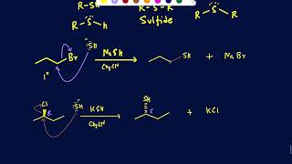 Synthesis of thiols and thioether