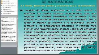 Lec006 Diseño de unidades didáctica de matemáticas (umh0476 2013-14)