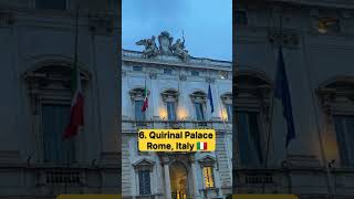 Top 10 Most Beautiful Presidential Palaces in the World #shorts