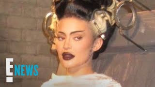Kylie Jenner Debuts Sexy Bride of Frankenstein Halloween Costume | E! News