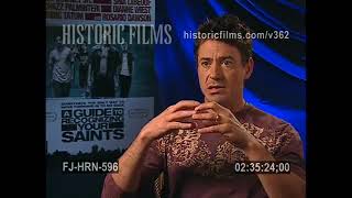 Robert Downey Jr. INTERVIEW  - \