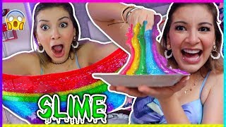 HICE SLIME CON 1 INGREDIENTE!! 😱 6 RECETAS para hacer en CUARENTENA - Lulu99