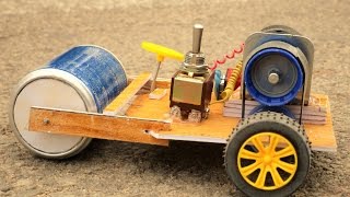 How to make a road Making Machine at Home - Road Roller