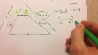 Triangle Proportionality Theorem (Level 3)