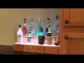 DIY LED Liquor shelf DIY LED Liquor shelf