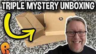 Triple Mystery Unboxing!