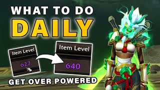 What to do at Level 80 Every Day to get OVER POWERED in Legion Remix ► World of Warcraft
