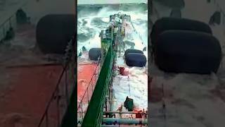 উত্তাল সাগর #shorts #surahmulk #allahuakbar #enjoyment #shortfeed #waves #ship #crucial #mashaallah