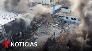 Imágenes tras la explosión que azotó a República Dominicana | Noticias Telemundo