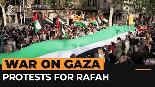 Global protests condemn Israel's attack on Rafah