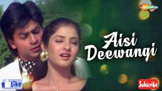 Aisi Deewangi(Deewana)-A beautiful romantic song of Alka Yagnik & Vinod Kumar Rathod,just listen!!!