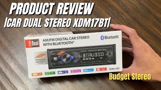 PRODUCT REVIEW | Car Dual Stereo XDM17BT | WALMART STEREO UNIT $20