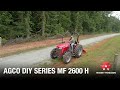 MF COMPACT TRACTORS | 2600 H SERIES | HOW TO | CHANGE ENGINE OIL