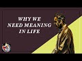 Why We Need Meaning in Life | Jordan B. Peterson