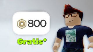 COMO CONSEGUIR ROBUX GRATIS EN ROBLOX 2025 fácil😱