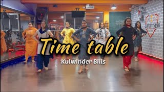 Time Table | Kulwinder Billa | Girls Bhangra | Dream Bhangra | Harman Gill | Ravinder kaur