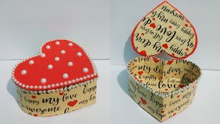 Ide Kreatif wadah Serbaguna dari Kardus Bekas || Jewelry box craft idea || Best out of waste craft