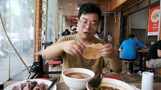 The hottest sheep soup restaurant in Xuzhou? 10 sheep a day is not enough to sell, 15 soup with 9...