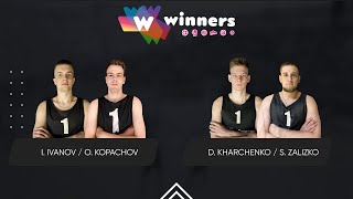 Winners Beach Volleyball. Men. I. Ivanov / O. Kopachov - D. Kharchenko / S. Zalizko  16.01.2025