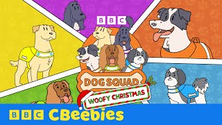 Sing-a-long to the Dog Squad Christmas Theme Tune 🎶 | Dog Squad | CBeebies