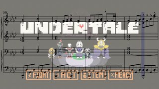 【Undertale】｢Finale｣　ピアノ連弾アレンジ(楽譜付き)